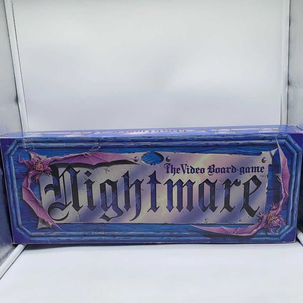 Nightmare Video Board Game VHS Vintage 1991